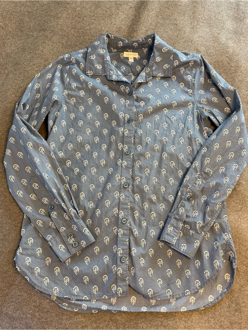 Garnet Hill - Organic Cotton Women’s Button Down